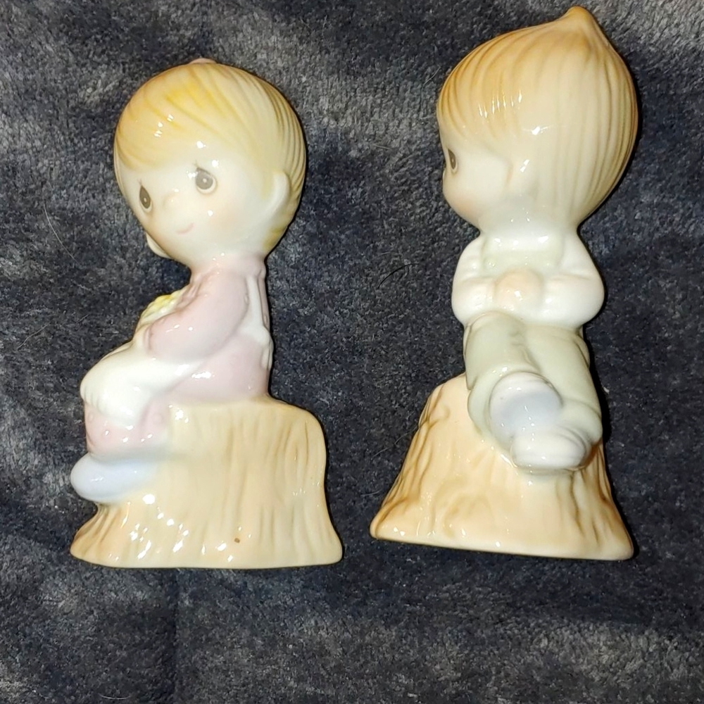 Precious Moments salt and pepper shakers